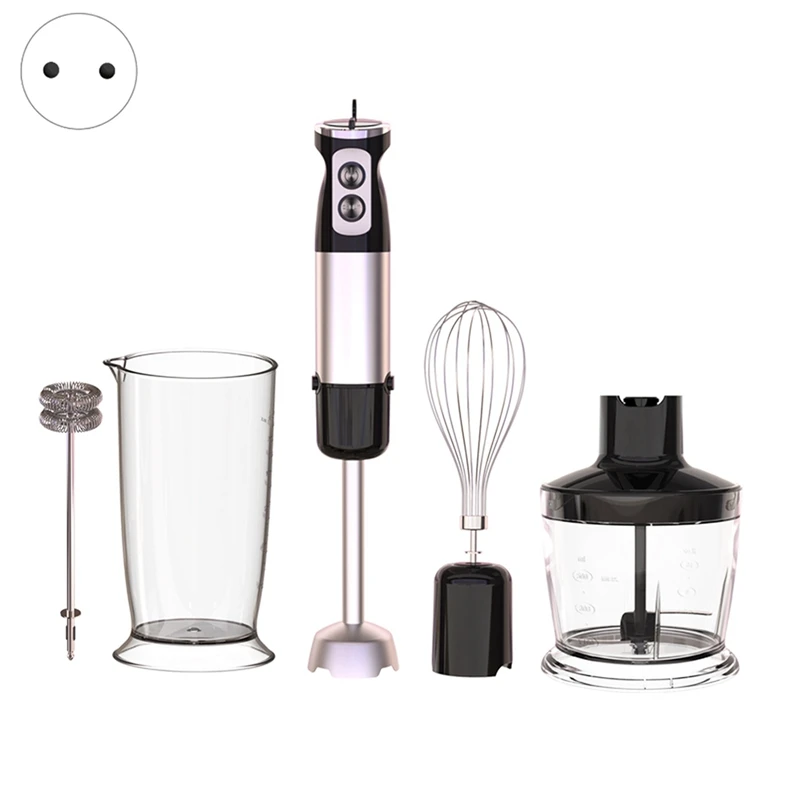 

Immersion Hand Blender 5 In1 600W Electric Blender Handheld Stick Mixer Emulsion Blenders For Kitchen Smoothie Durable EU Plug