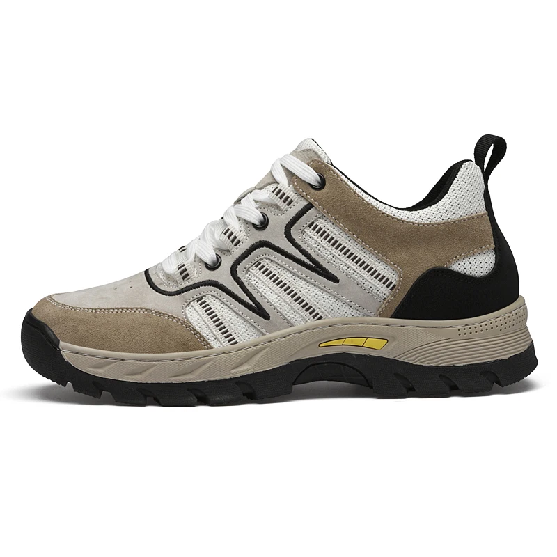 Men's Elevator Shoes Men Sneakers Height Increasing Shoes 6cm Inner Increasing Shoes for Men Hidden Heels Casual Climbing Boots