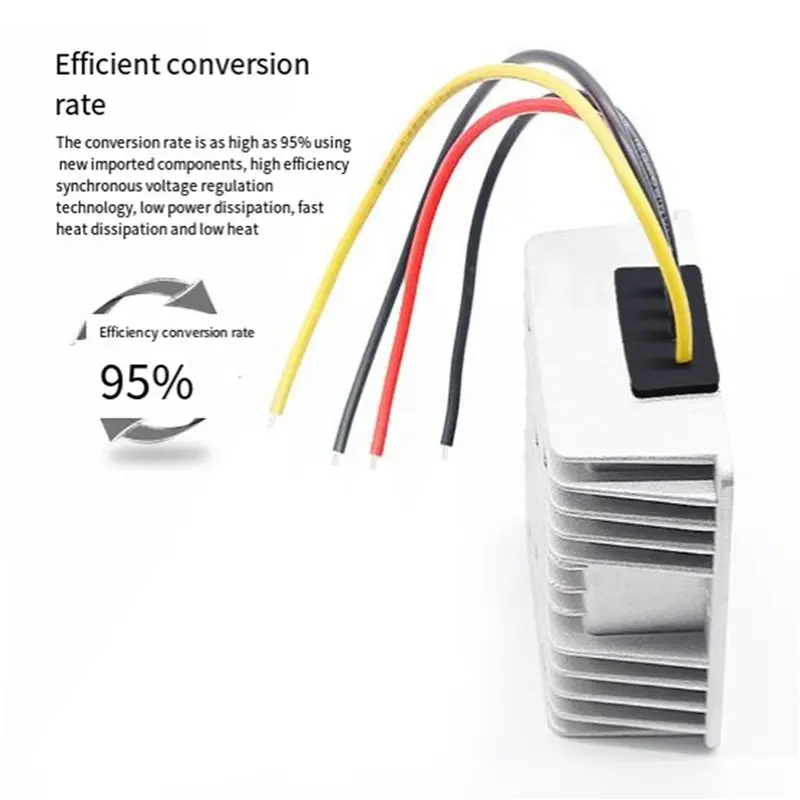 HLZS-2X Universal 8V-40V To 12V Voltage Regulator 6A DC Power Converter Power Module Automatic Boost / Reduce Power Regulator