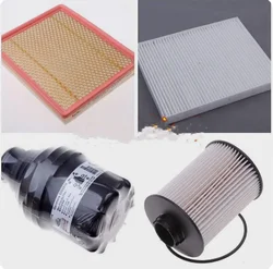 4 PCS Filter Kit, Air Filter, Air Conditioner Filter, Oil Filter，Diesel filter For FOTON tunland C ummins 2.8 engine