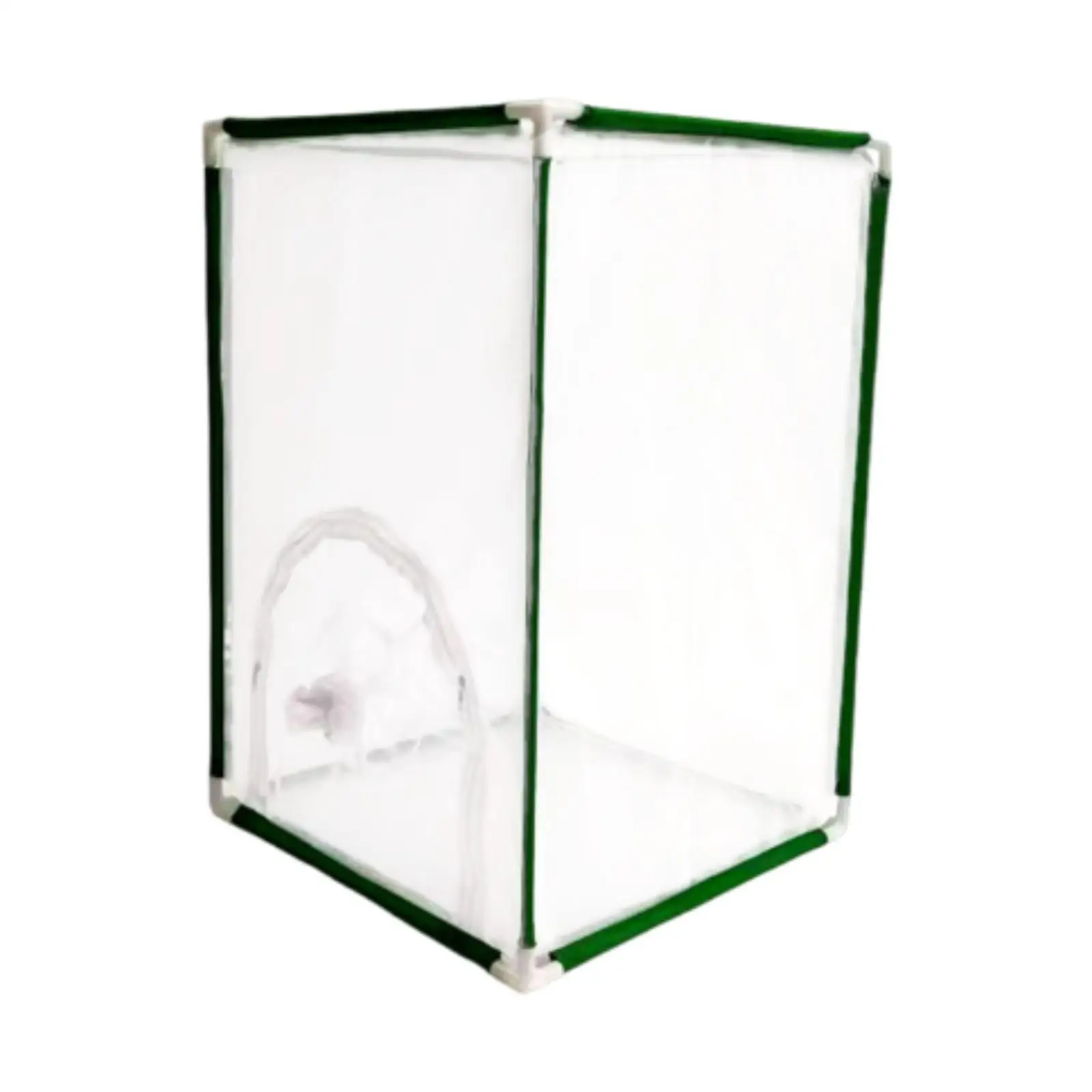 Cage d'habitat papillon en maille, Terrarium papillon respirant, Observation multifonctionnelle avec filet à manches pour jardin de ferme
