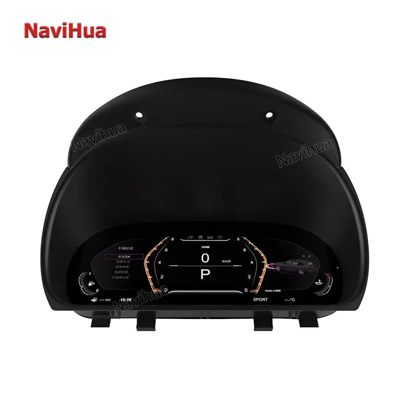 NAVIHUA LINUX System 11 Inch LCD instrumentation Car Digital Speedometer Meter for BMW 3 Series E90 E84 E87 2004-2012