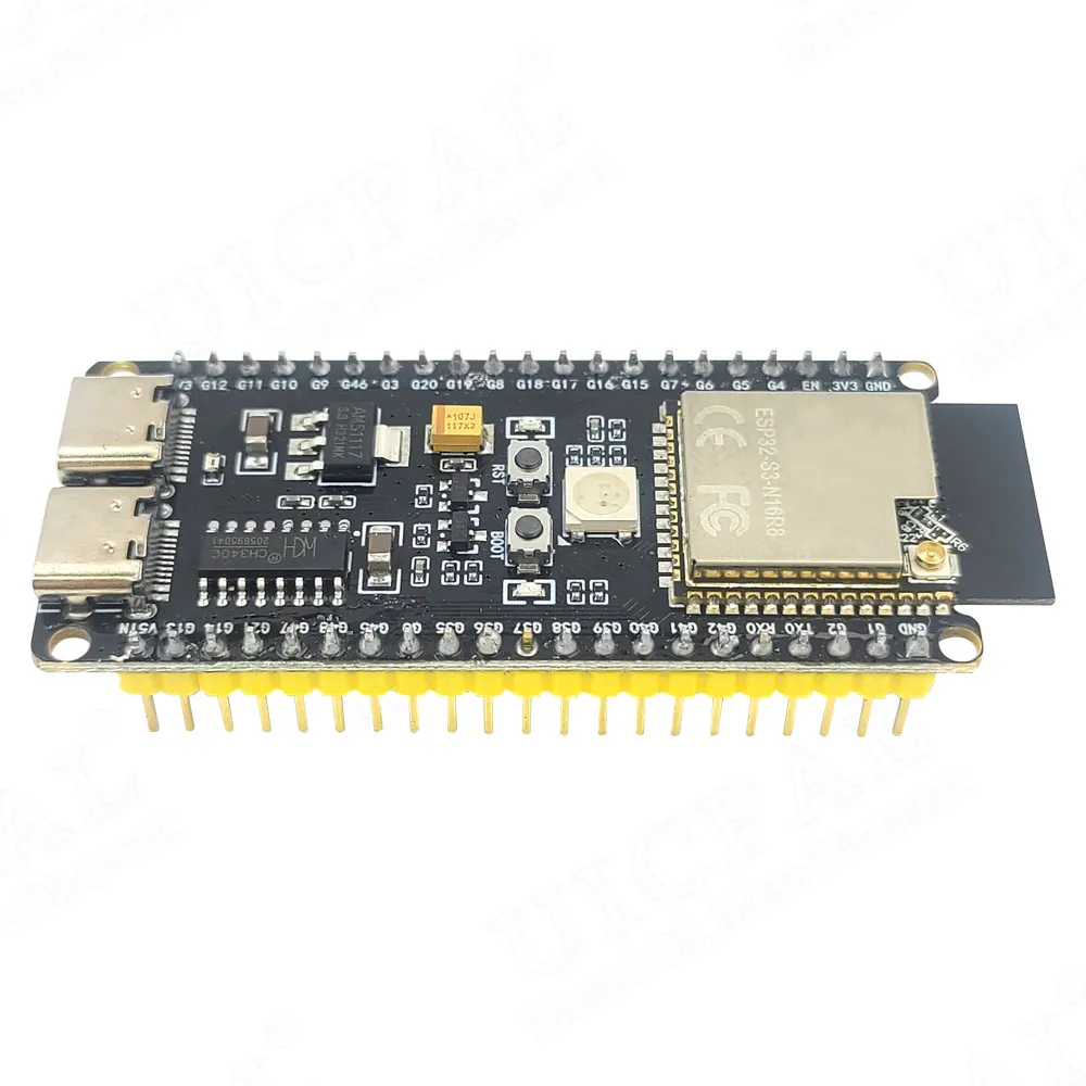 ESP32-S3-DevKitC-1 Development Board BT 2.4G Wifi Module for Arduino 8MB PSRAM 16MB FLASH N16R8 42Pin CH340C Type-C ESP32 S3