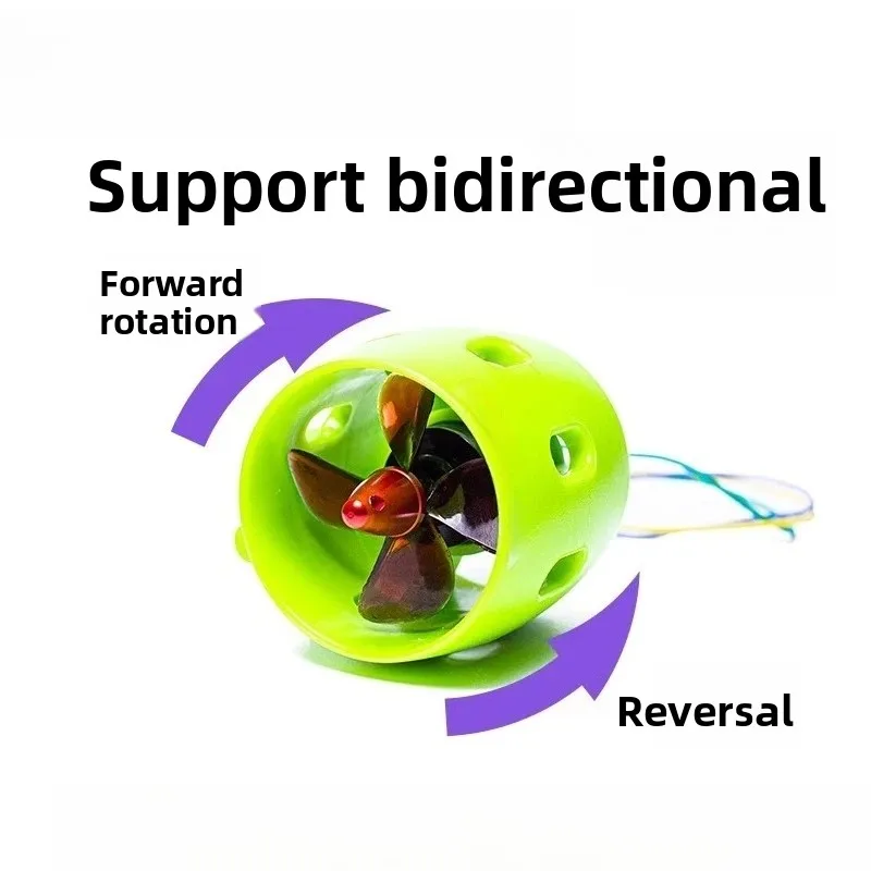 12-16 فولت مقاوم للماء بدون فرش تحت الماء، نموذج قارب محرك دفع قارب بدون طيار #5