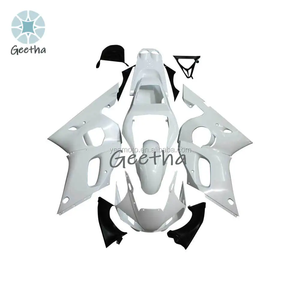 

Неокрашенный комплект обтекателей для мотоцикла Yamaha YZF R6 YZFR6 1998-2002 2001 2000 1999 YZF-R6 98-02, обтекатели кузова, инъекция M