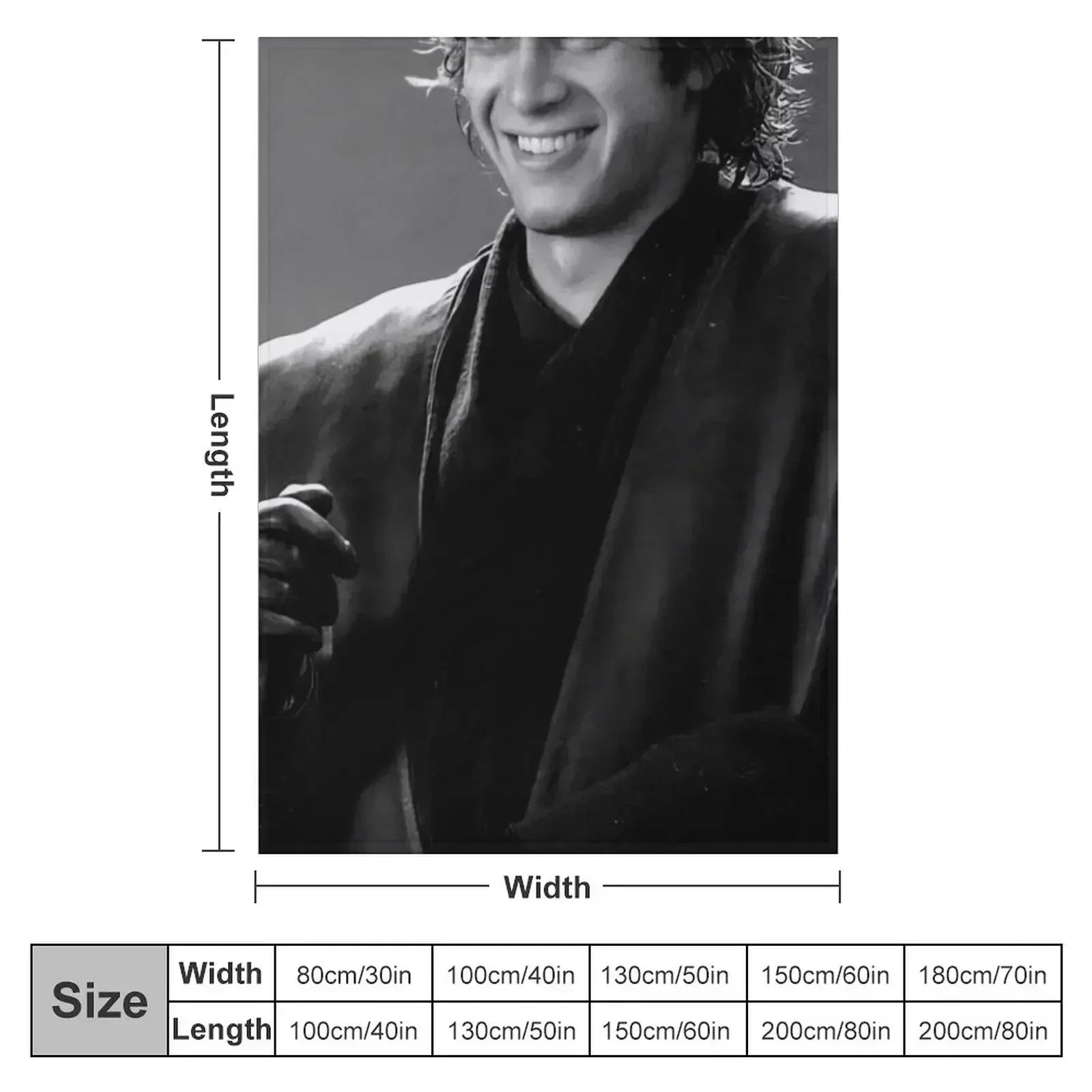 Hayden Christensen Throw Blanket decorative Luxury St Softest sofa bed Flannels Retros Blankets