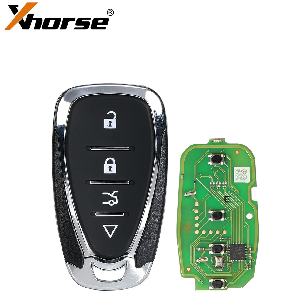 Xhorse XSCL01EN Universal Smart Remote Key 4 Buttons for Chevrolet Style