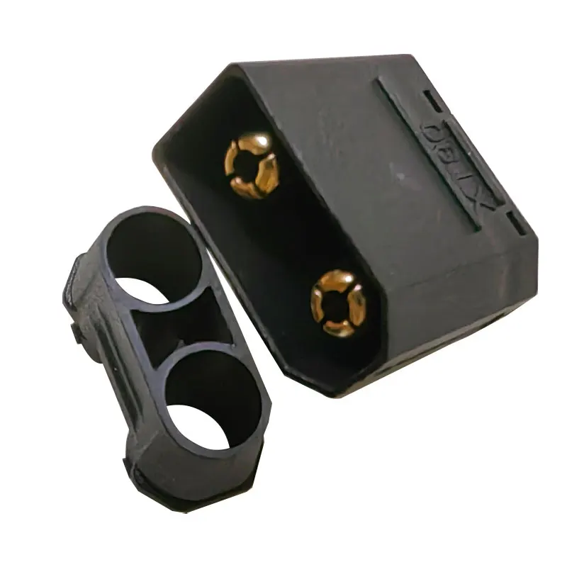 

XT90E-M Battery Connector XT90E Male Plug Gold-plated XT90 Mountable Connector Black Socket Or XT90H-F