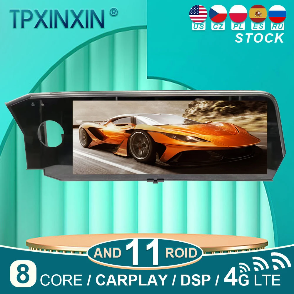 

Для Lexus ES 2018-2021 12,3 дюймов, аудио, 2 din, фотомагнитола, автомобильный мультимедийный DVD-плеер с GPS