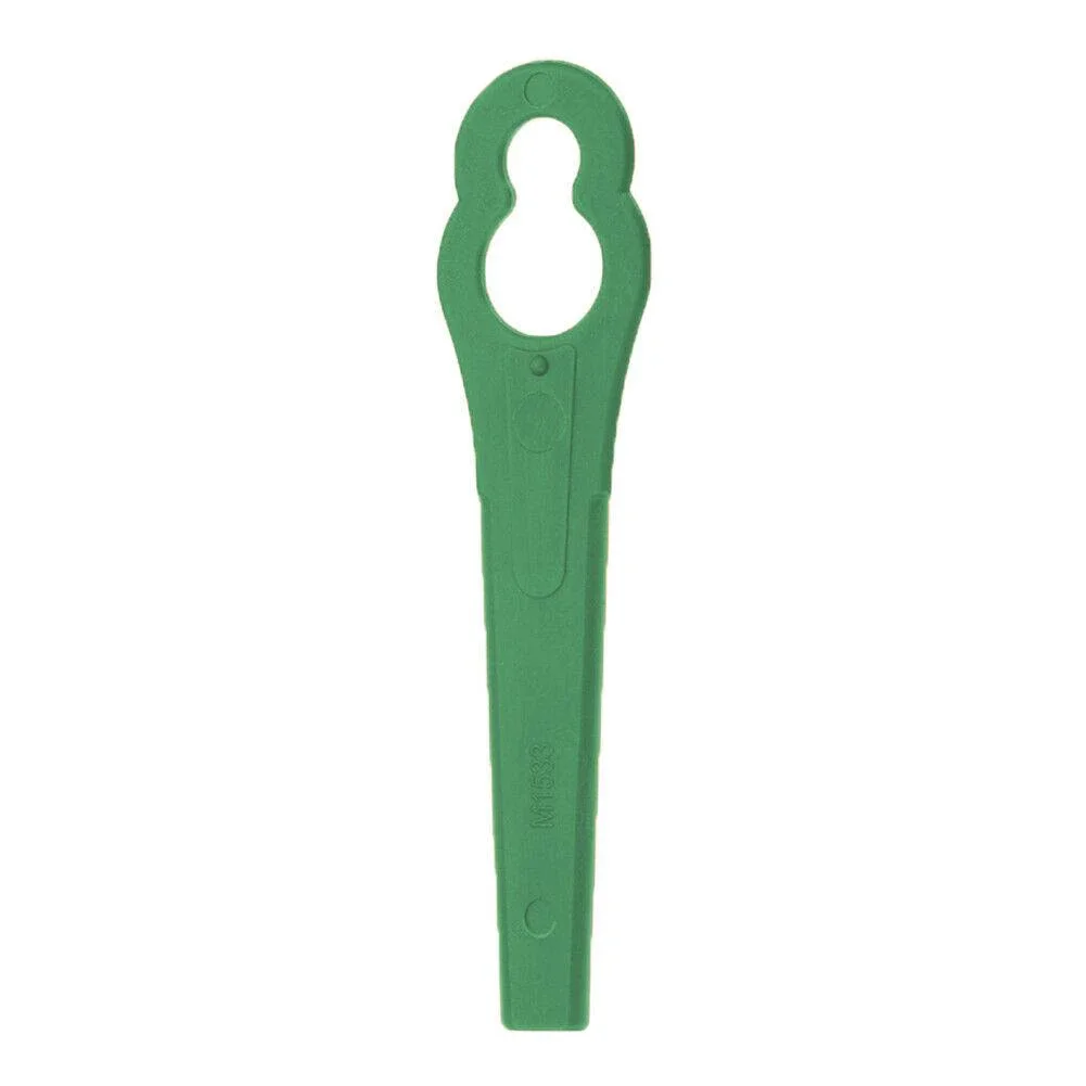 High Quality Brand New Convenient Plastic Blades Grass Trimmer 50/100 Pcs 83mm Cordless For Florabest FRTA 20 A1 Green