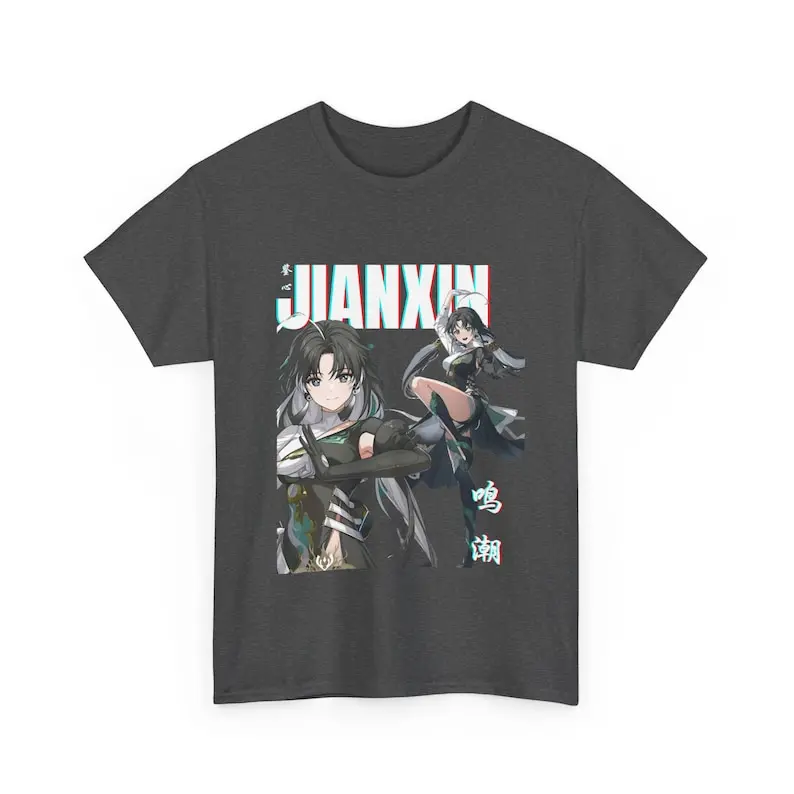 Jianxin Wuthering Waves Wuwa - Gaming Anime Clothes Manga Japanese Shirt