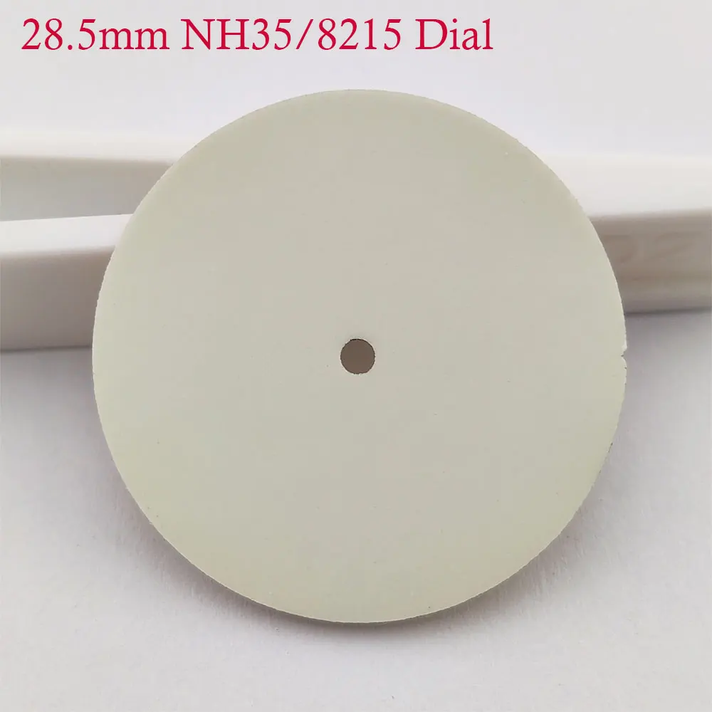 28.5mm fully luminous dial watch NH35 Dial Miyota 8215 Dial Watch accessory without calendar display Customizable logo