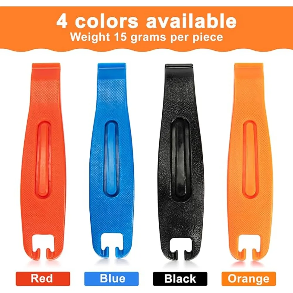 3PCS คันโยกยางรถจักรยานเครื่องมือถอดยางที่แข็งแกร่งคันโยกยางจักรยานสำหรับชุดคันโยกยางจักรยานเสือภูเขาอุปกรณ์จักรยาน