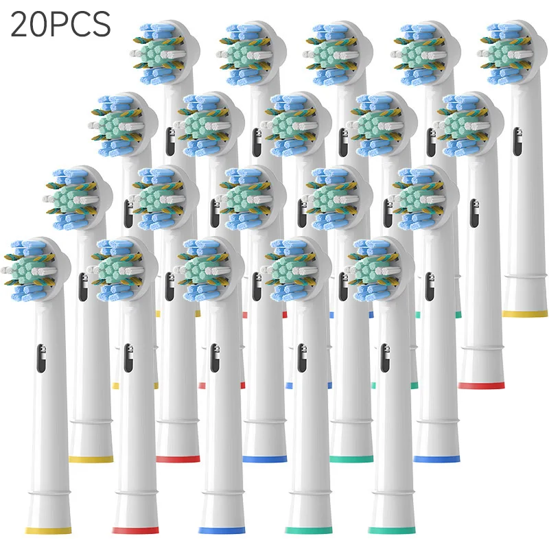 

20/16/8PcsCompatible with OralBi electric toothbrush head p2/4000/3757/d12/3766 Brau replacement head universal