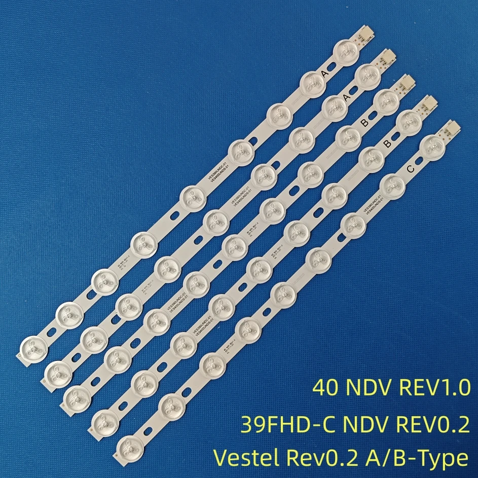 

Новая светодиодная лента для подсветки 40 "39" NDV REV1.0 ABC для TOSHIBA 40L3433DG