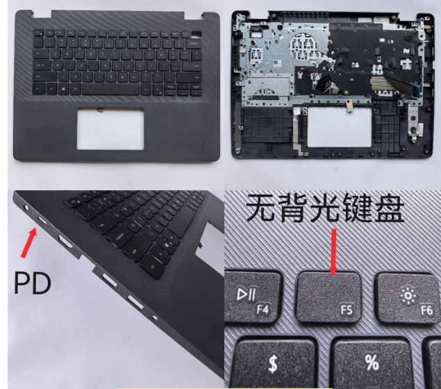 Nova capa para descanso de mãos para laptop com teclado para DELL Vostro V3400 3400 3401 3405