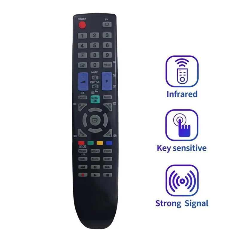 ABUO Replace BN59-00862A Remote Control for TV Stick - BN59-00901A, AA59-0048, Black
