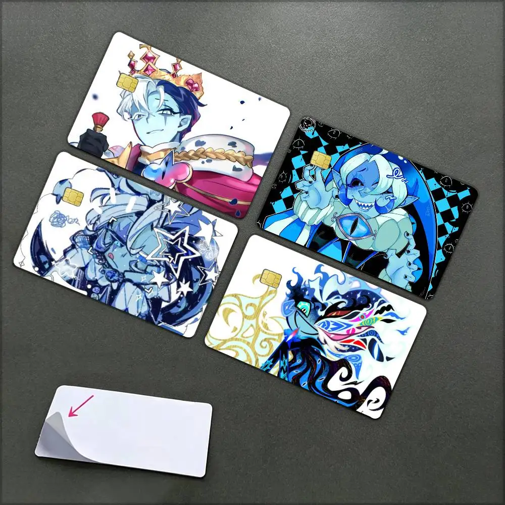 C-Cookie Run K-Kingdom Shadow Milk   Waterproof Film Skin Cover Credit Card Stickers Debit Front Bank Bus Pass