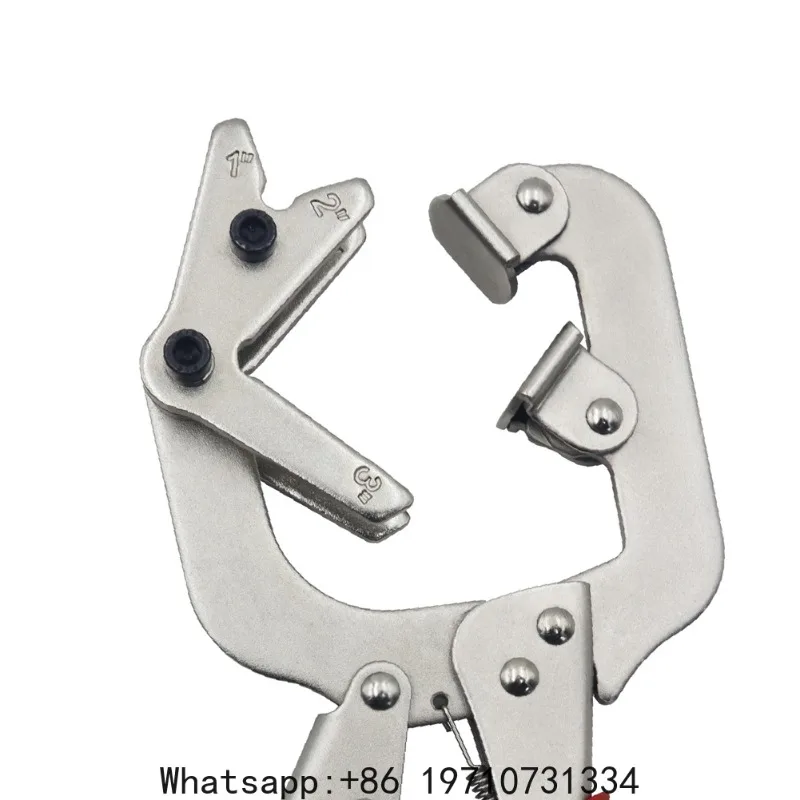 Multi-purpose Welding Pliers Welding Clamps Steel Vigorous Pliers Right Angle C Angle Clamps Clamp Nozzle Adjustable Welding