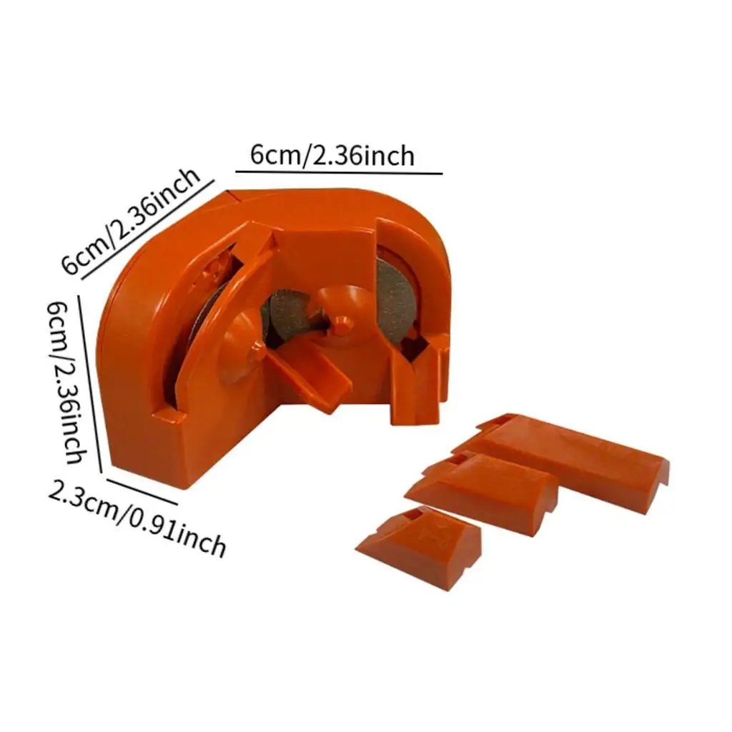 Drill Bit Sharpener Built in Diamond Grinding Wheel Discs Easily Install Grinding Accessory for Hardened Steel Carbide Twist