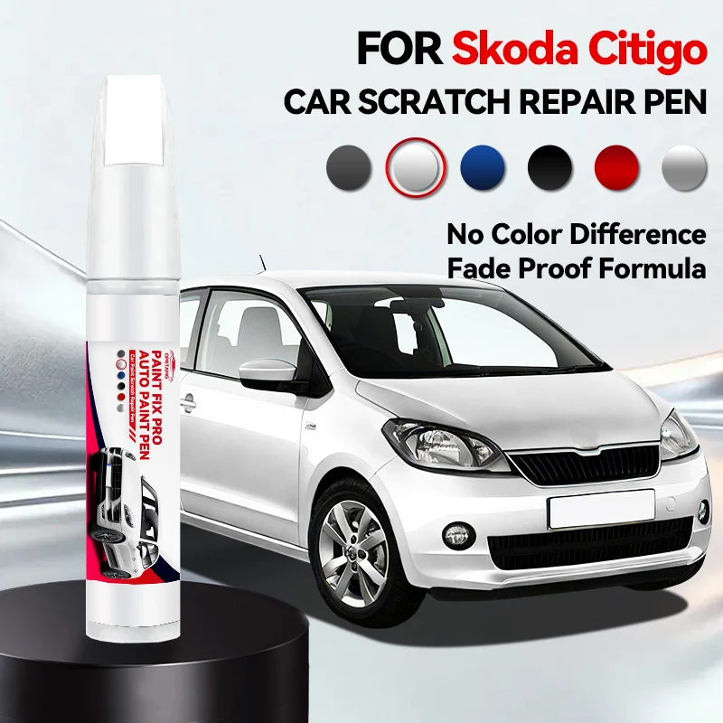 

Ручка-корректор для ремонта лакокрасочного покрытия Skoda Citigo 1990-2025 X247, средство для удаления царапин, аксессуары для авто, черный, белый, серебристый, синий, красный