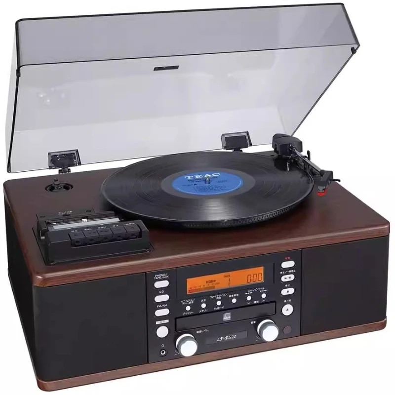 

Audio Vinyl Record Player LP-R520 Tape Player CD Recorder