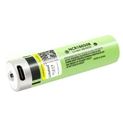 3400mAh 3.7V bateria litowa USB-34B 18650 ładowania typu C dla latarki LED zabawka przenośne akcesoria oświetleniowe