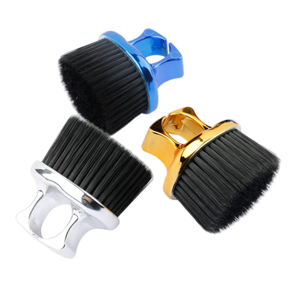 

3Pcs Professional Beard Grooming Brush Set Neck Duster Barber Fade Brush for Men Hair Cleaning Styling Portable ABS Tools
