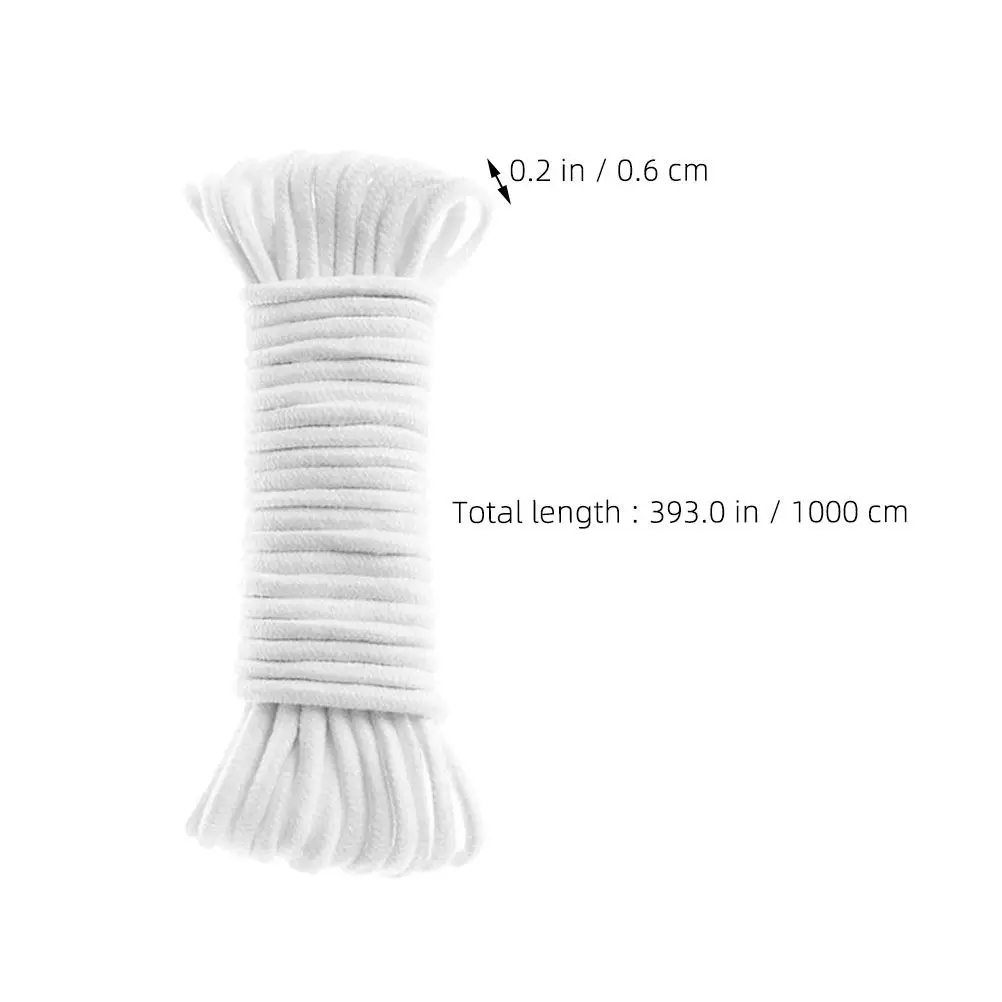 Cotton Water Absorption Cord for Self Watering Planters Automatic Drip Irrigation Rope Indoor Outdoor Potted Plant