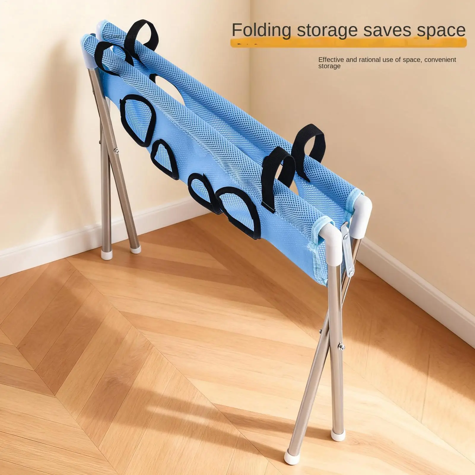 Pet Grooming Hammock Stand Foldable Cat Dog Bathing Rack Quick Dry Mesh Nail Trimming Holder for Small Medium Pets supplies view 5