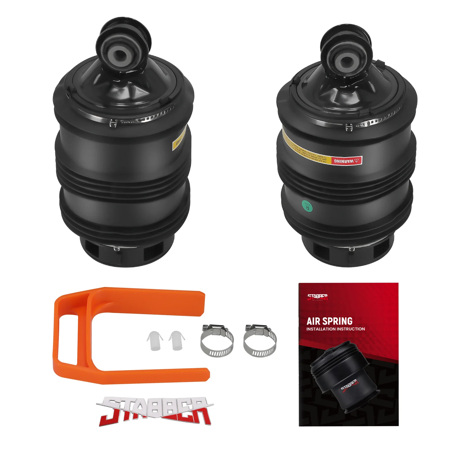 

Pair Rear W211 Air Suspension Bag For Mercedes E63 AMG Base Sedan 3Pins