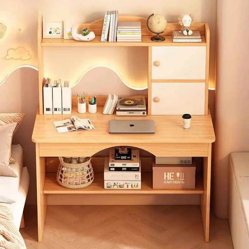 

Wooden Luxury Vanity Table Dest Drawer French Long Space Dressing Table White Corner Space Make Up Tafel Furnitures For Bedroom