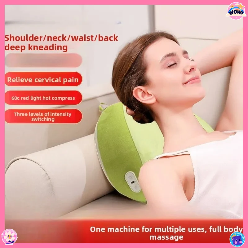 

Бестселлер, поясничный массажер, поясничный массажер для шеи, спины, талии, подушка для спины, подушка для всего тела, массажная подушка, защита талии