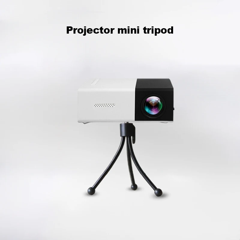 Mini stand, tripod stand for greater stability, portable and movable mini projector stand, easy to install.