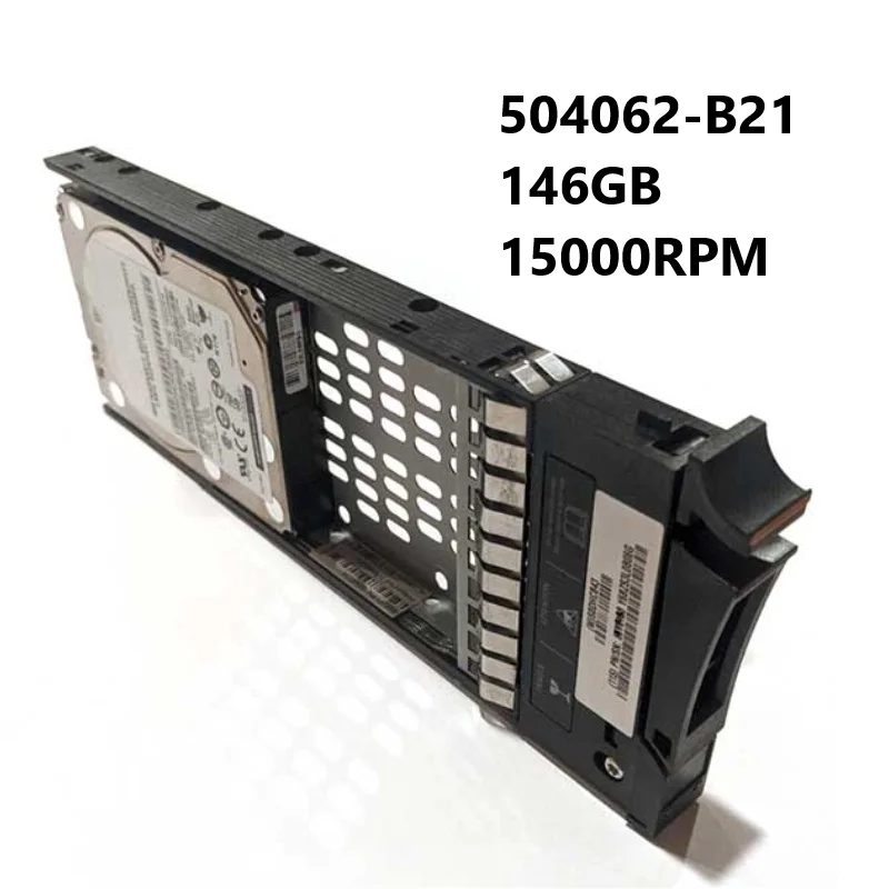 

NEW HDD 504062-B21 146GB 15000RPM SAS 3Gb/s SFF Hot-Pluggable Dual Port 2.5-inch Hard Drive for H+PE G1 to G7 ProLiant Server