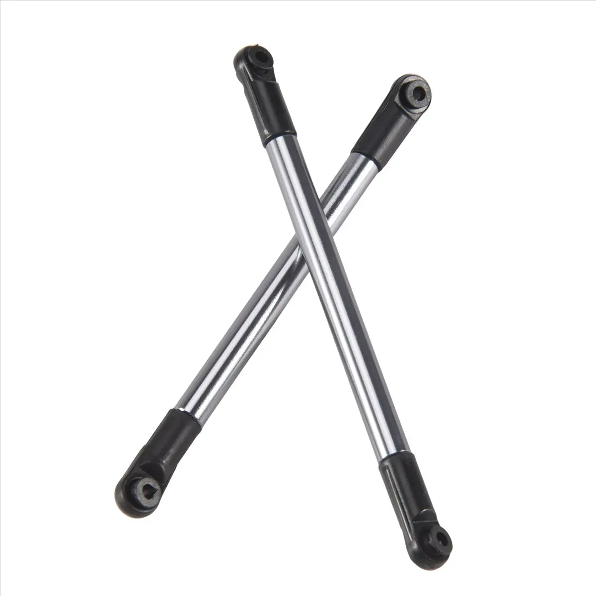 ABME New 8Pcs Metal Link Rod Pull Rod Wheelbase for 1/10 RC Crawler Car SCX10 90027 D90 D110 CC01 MST