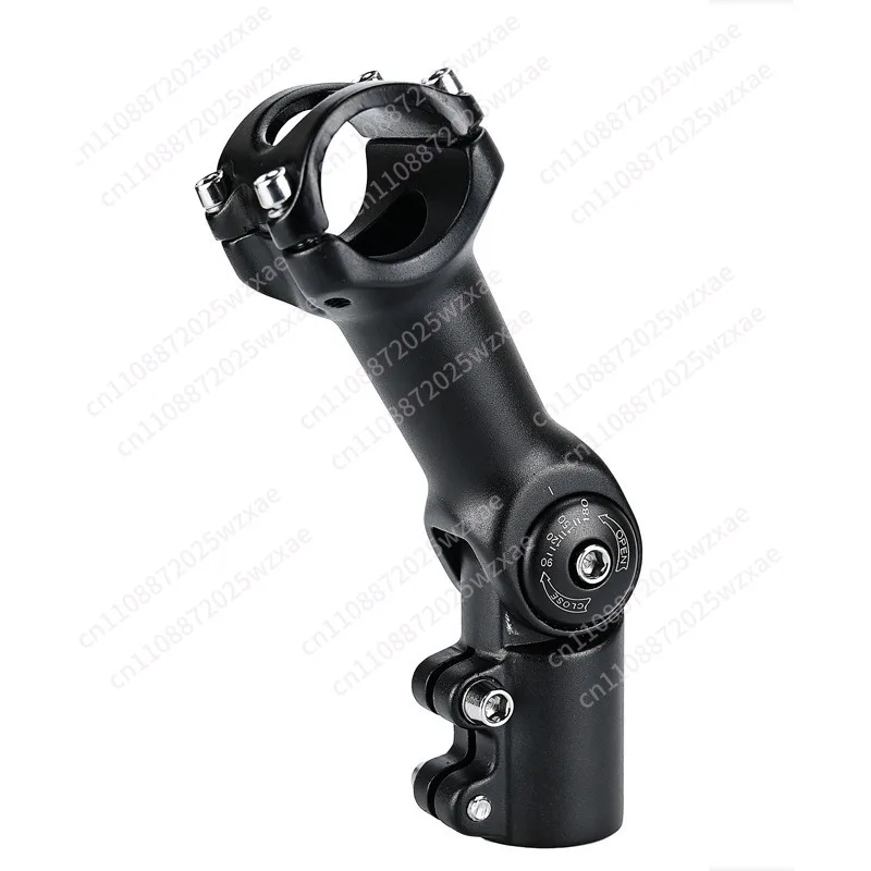 Mountain road bicycle adjustable heightening handle 180 degrees handlebar, front heightening accessories parts
