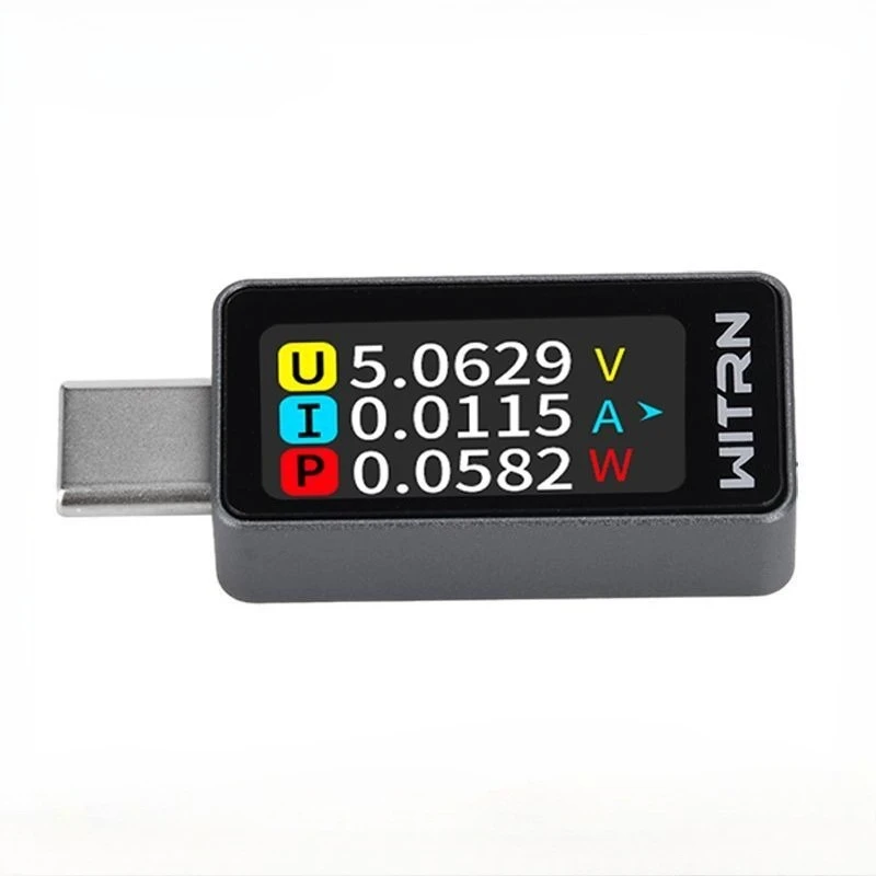 1PCS Red Version CC1 WITRN USB Voltage Current Meter Tester PD3.1 Digital Display 28V Type-C Power Meter CC Meter