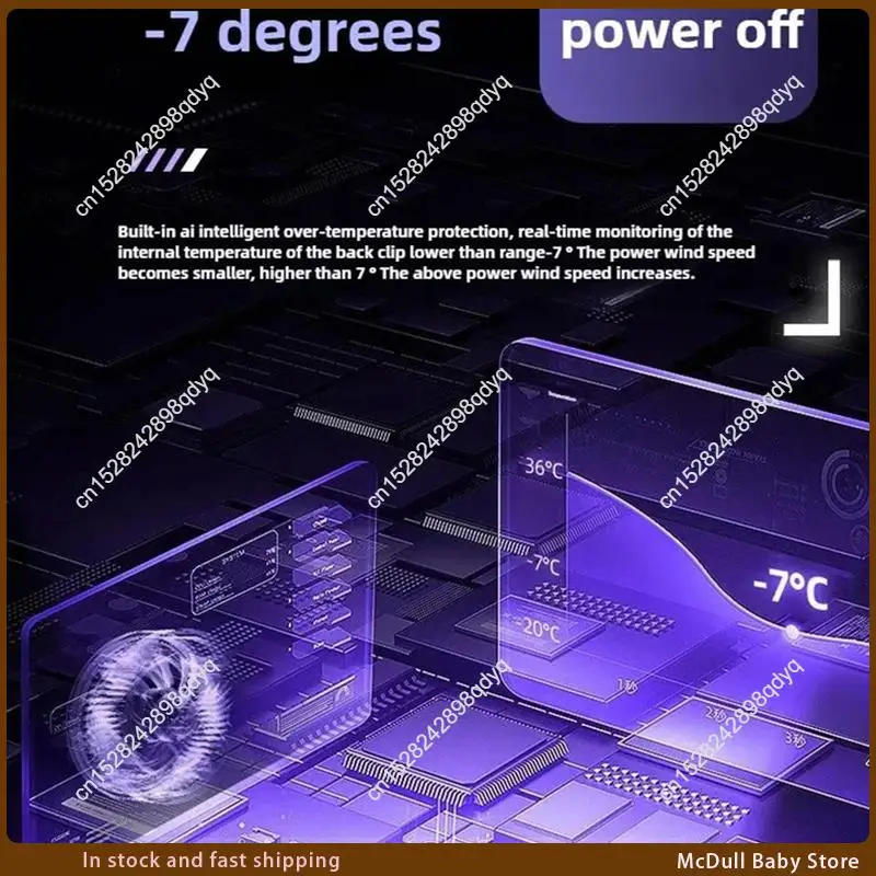 

ABJA-Magnetic Mobile Phone Universal Game Cooler Semiconductor Ice Cooling Radiator Summer Refrigeration Artifact GD35 Magnetic
