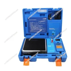 VES-50A/100B Manual Refrigerant Recovery Electronic Balance High-Precision Metal Quantitative Filling Electronic Scale 9V