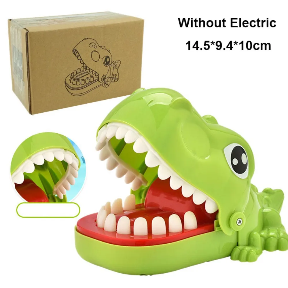 High Quality Biting Hand Crocodile Teeth Interactive Plastic Alligator Biting Finger 10 Styles Decompression Party Pranks