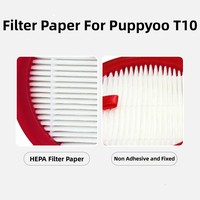 Washable Hepa Filter Paper For Puppyoo T10 Pro T10 Plus Mix Cyclone Robot Vacuum Cleaner Replacement Attachment Accessories Part