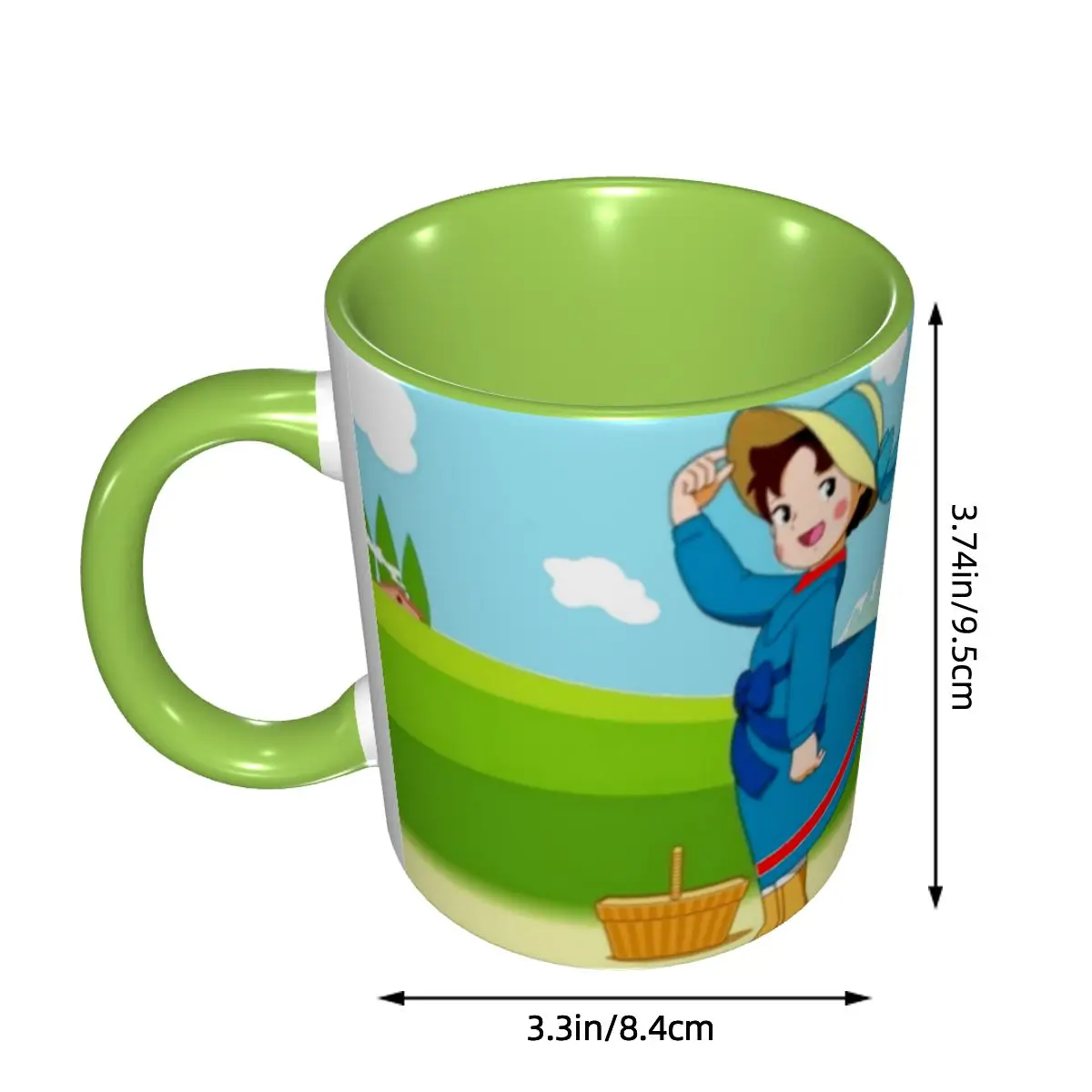 Heidi Is Happy To Coffee Mug DIY Personalized Heidi And Peter Ceramic Mug Creative Present
