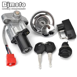 Ignition Switch Fuel Gas Cap Seat Lock Key Kit For Yamaha XVS125 XVS250 XVS400 XVS400C XVS650 XVS650A XVS1100A Drag Star Classic