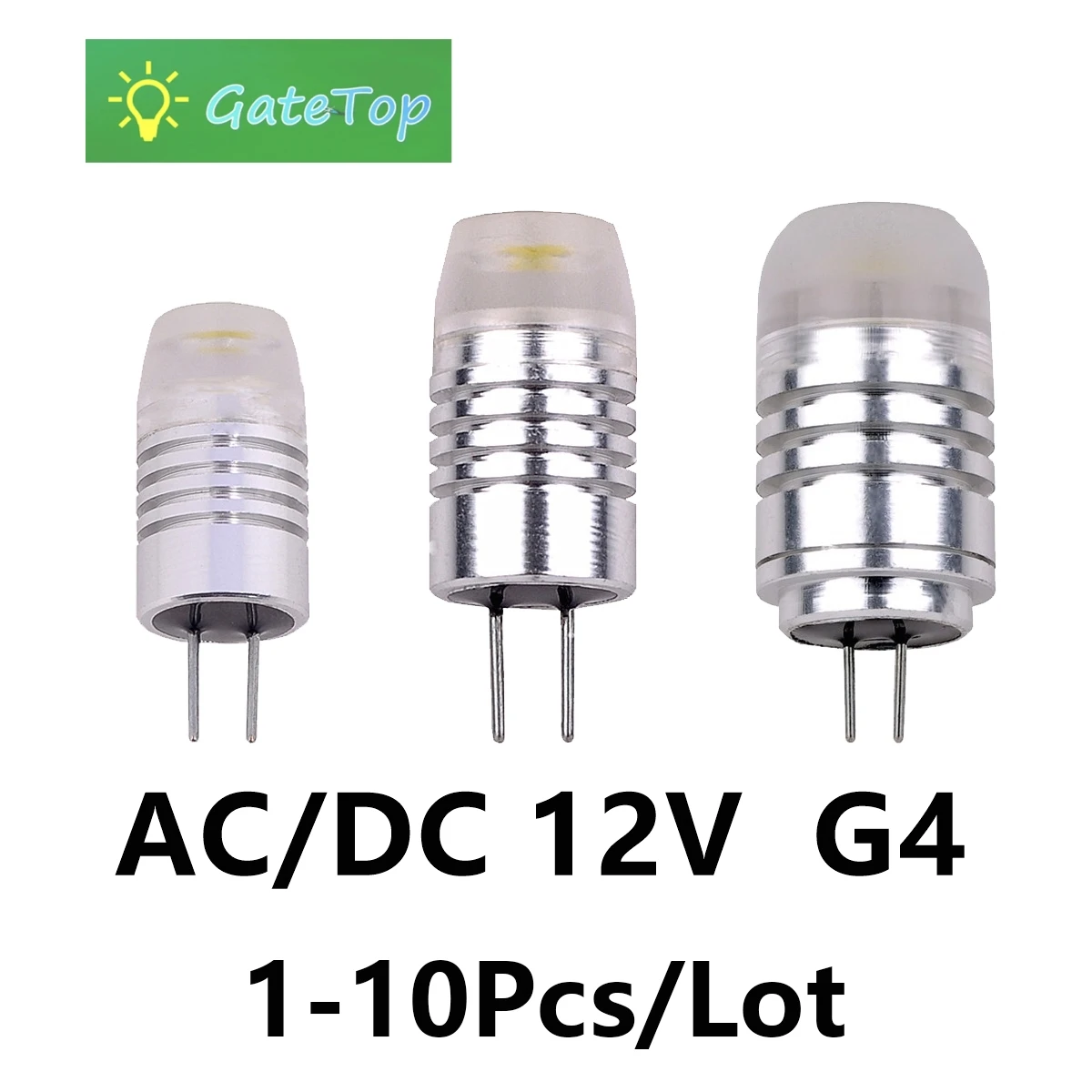 1-10PCS AC/DC 12V LED MINI G4 COB car lights 2W 3W High Light Efficiency Strobe Free For Crystal Chandelier Kitchen Study Toilet