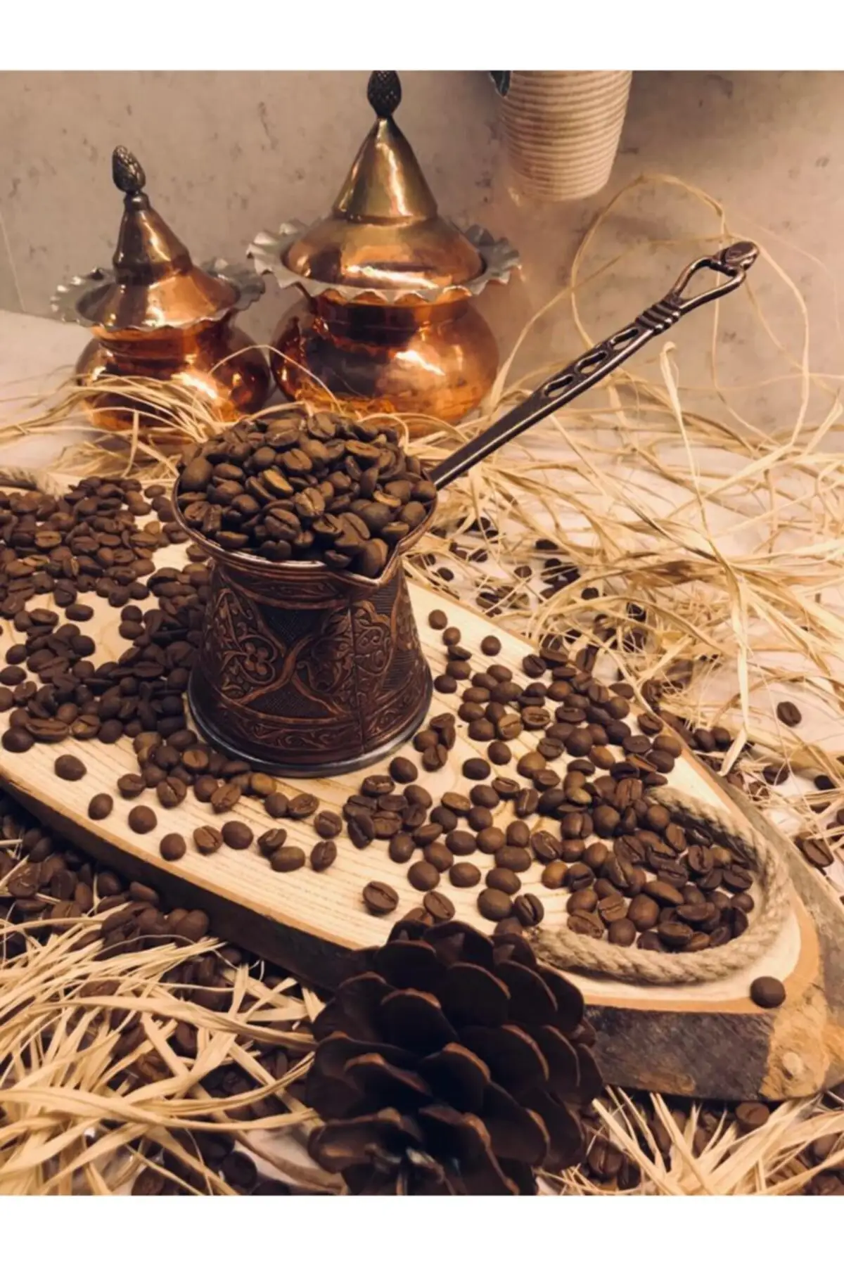 Patterned Cast-Iron Coffee Pot 4 Personality