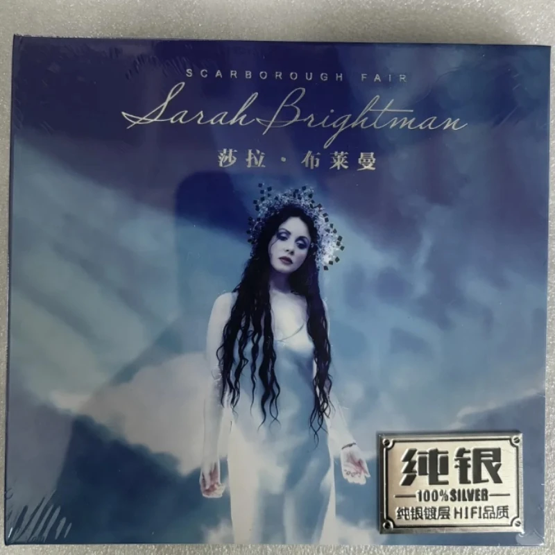 

Brand New Classical Crossover & Operatic Pop Album S-Sarah B-Brightman Pure Silver Single-disc CD Pop Music CD for Car Use
