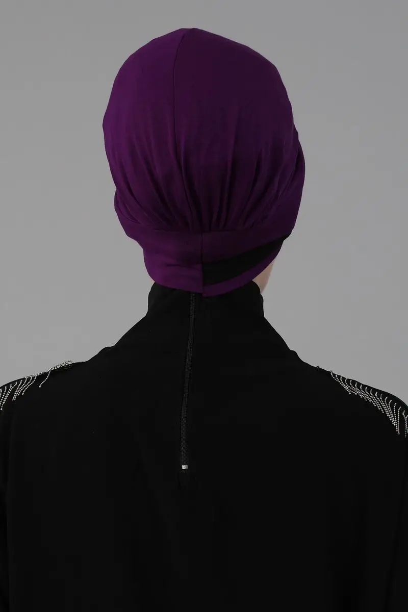 Doppel farbe gekämmte Knochen lila