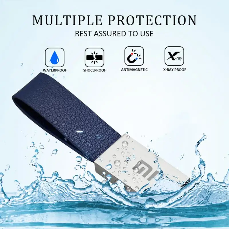 Originele Xiaomi 2TB USB 3.2 Flash Drive High-Speed Pen Drive 1TB 512GB Metalen Waterdichte USB Geheugen voor Computer Opslag Apparaten