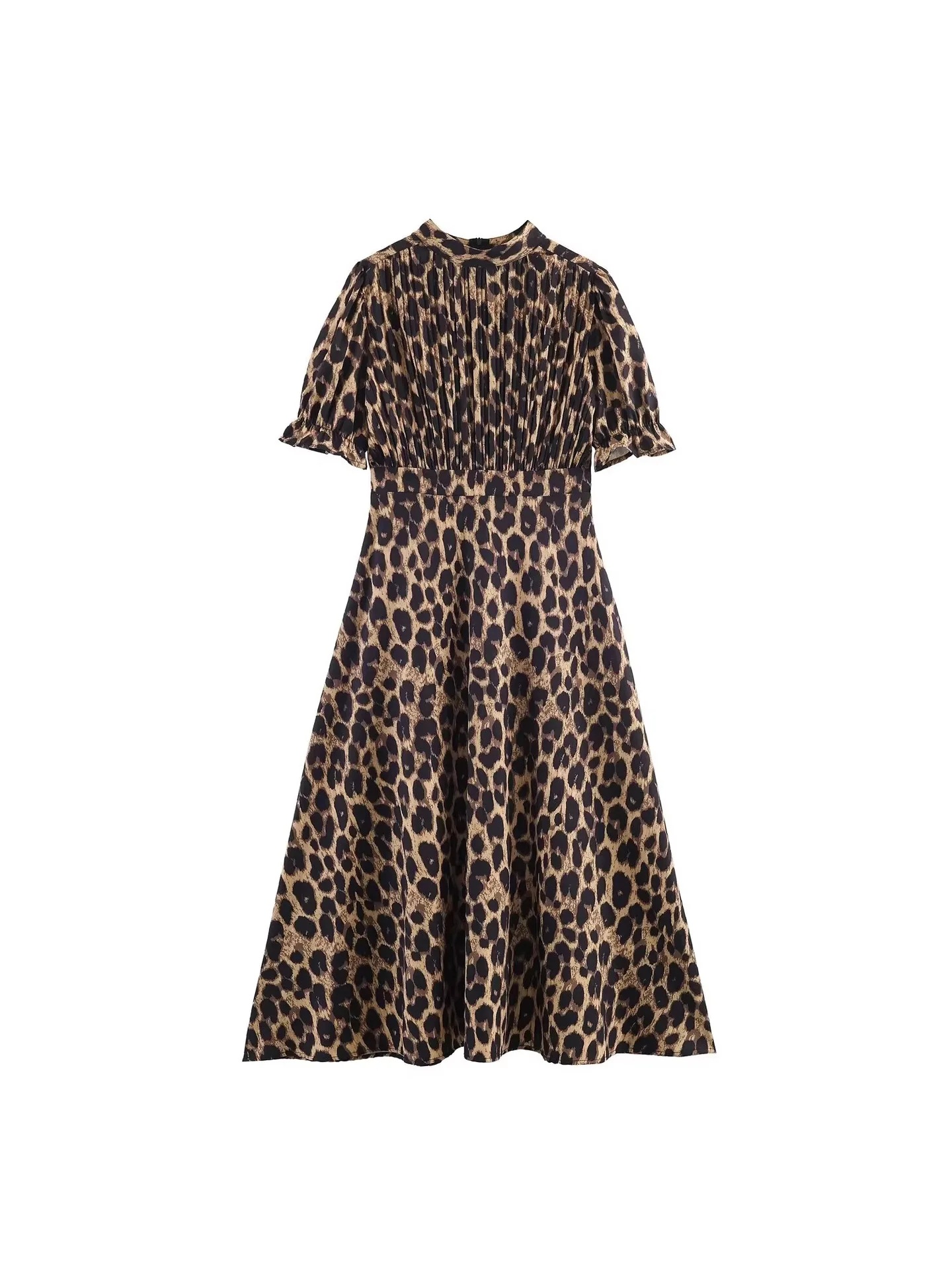 

Withered New Women's Clothing With European And American Style, Cross Border Style, Versatile Leopard Print Waist Collection